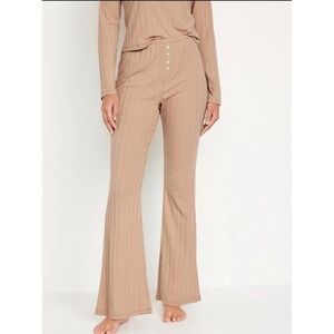 Old Navy Women's High-Waisted Pointelle-Knit Flare Pajama Pants Size‎ XS